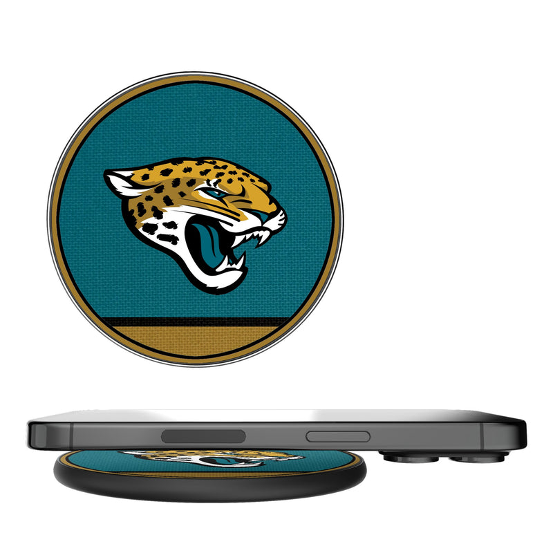 Jacksonville Jaguars Stripe 15-Watt Wireless Charger