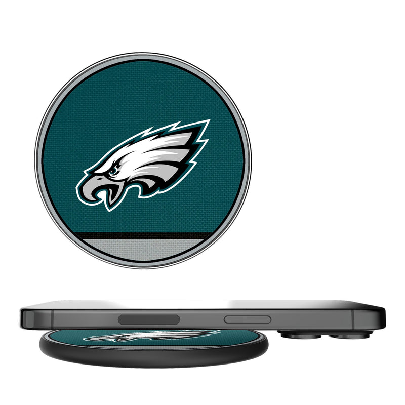 Philadelphia Eagles Stripe 15-Watt Wireless Charger