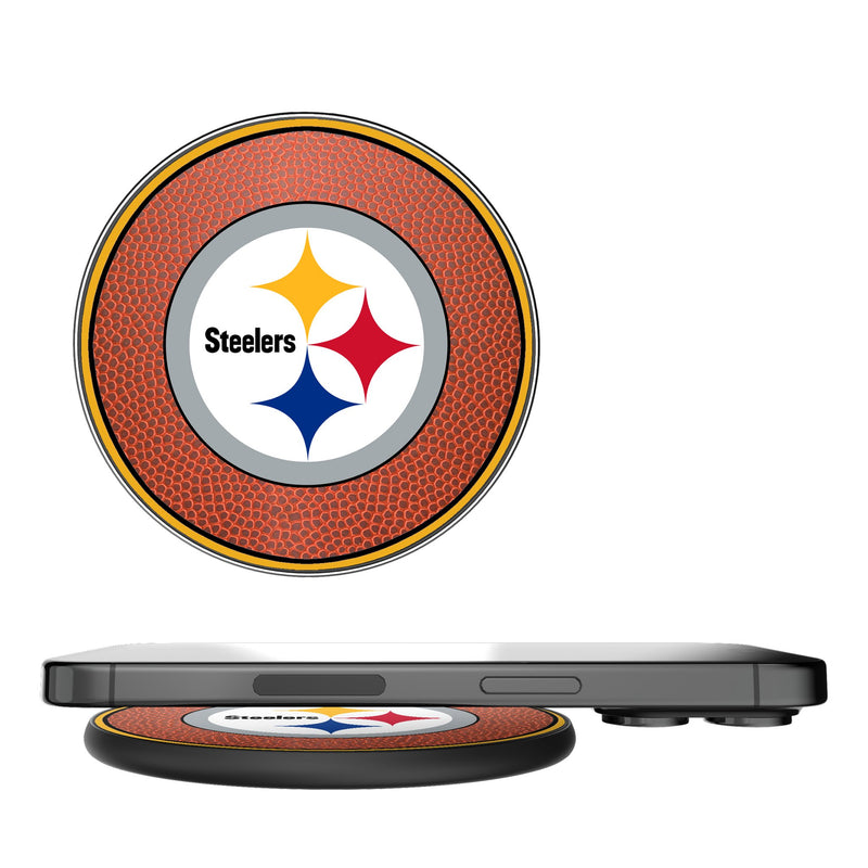 Pittsburgh Steelers Football 15-Watt Wireless Charger