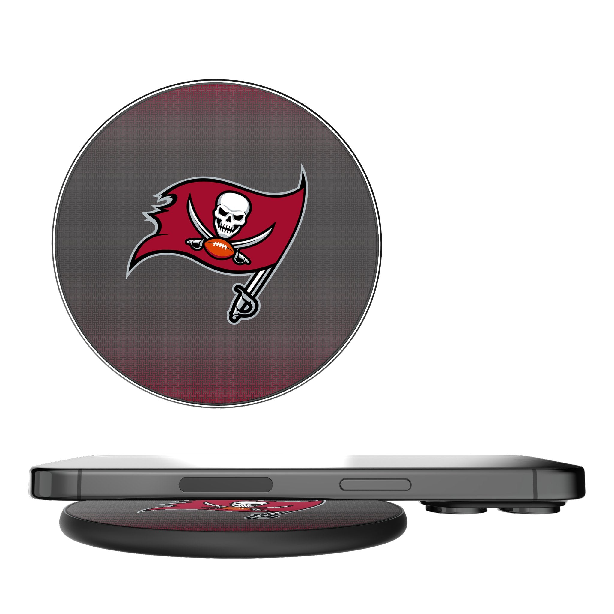 Tampa Bay Buccaneers Linen 15-Watt Wireless Charger
