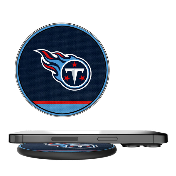 Tennessee Titans Stripe 15-Watt Wireless Charger