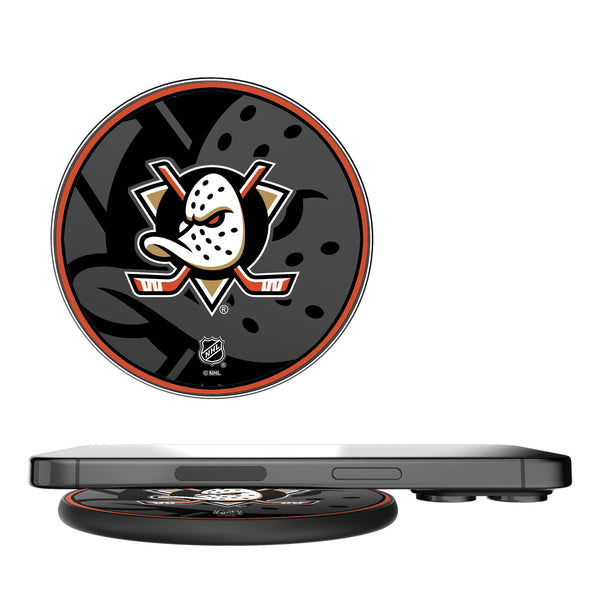 Anaheim Ducks Monocolor Tilt 15-Watt Wireless Charger