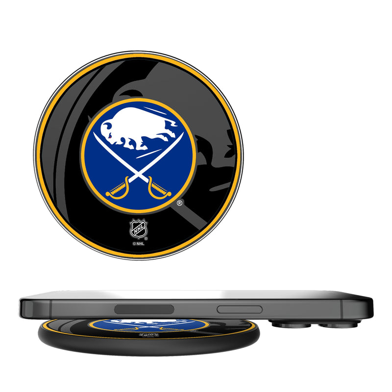 Buffalo Sabres Monocolor Tilt 15-Watt Wireless Charger