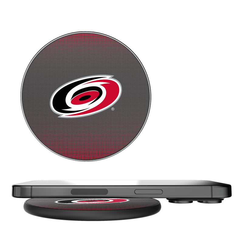 Carolina Hurricanes Linen 15-Watt Wireless Charger