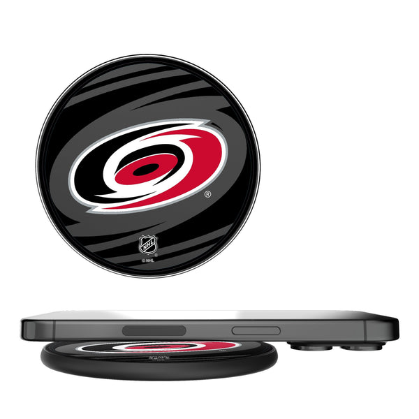 Carolina Hurricanes Monocolor Tilt 15-Watt Wireless Charger