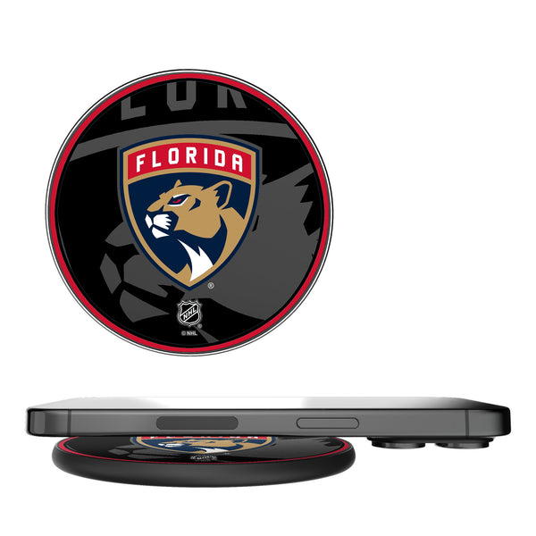 Florida Panthers Monocolor Tilt 15-Watt Wireless Charger