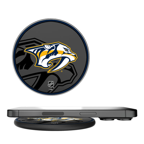 Nashville Predators Monocolor Tilt 15-Watt Wireless Charger