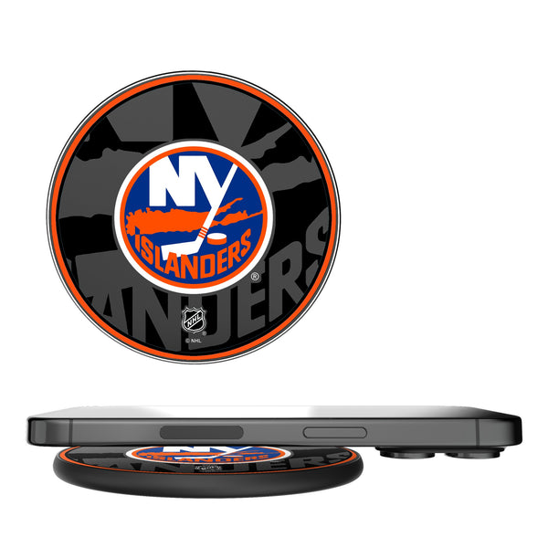 New York Islanders Monocolor Tilt 15-Watt Wireless Charger