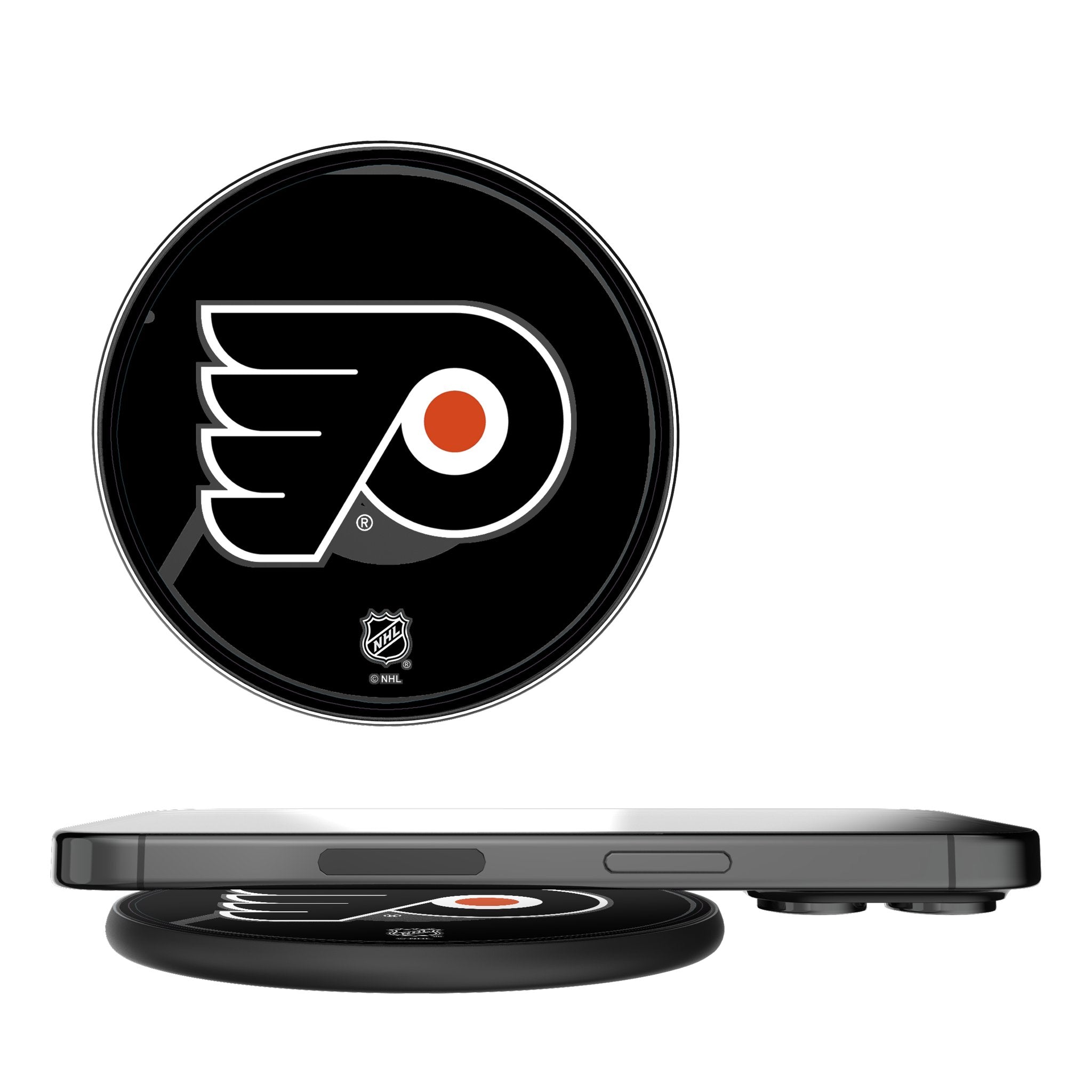 Philadelphia Flyers Monocolor Tilt 15-Watt Wireless Charger
