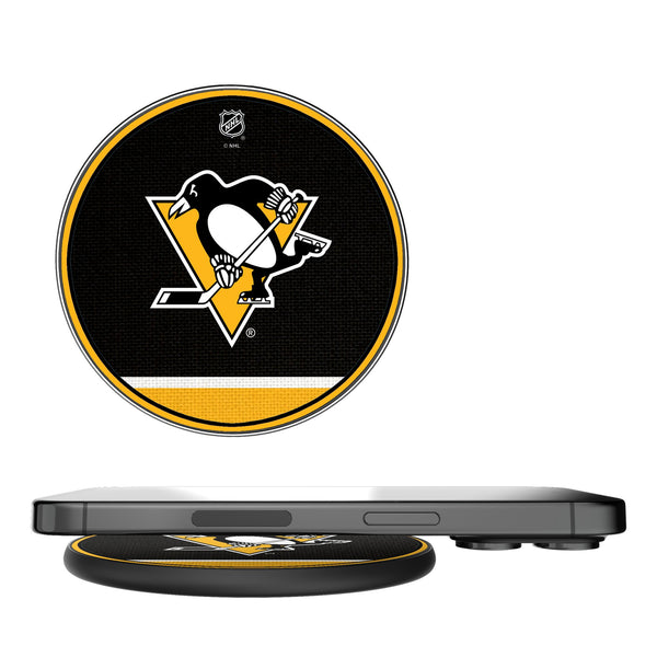 Pittsburgh Penguins Stripe 15-Watt Wireless Charger