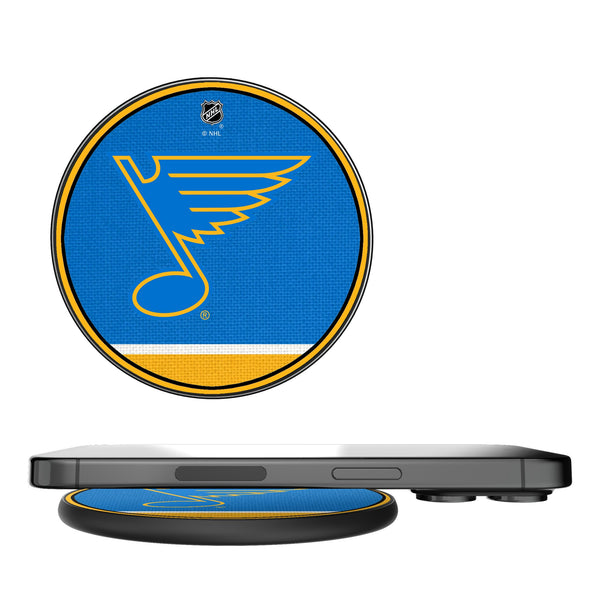 St. Louis Blues Stripe 15-Watt Wireless Charger