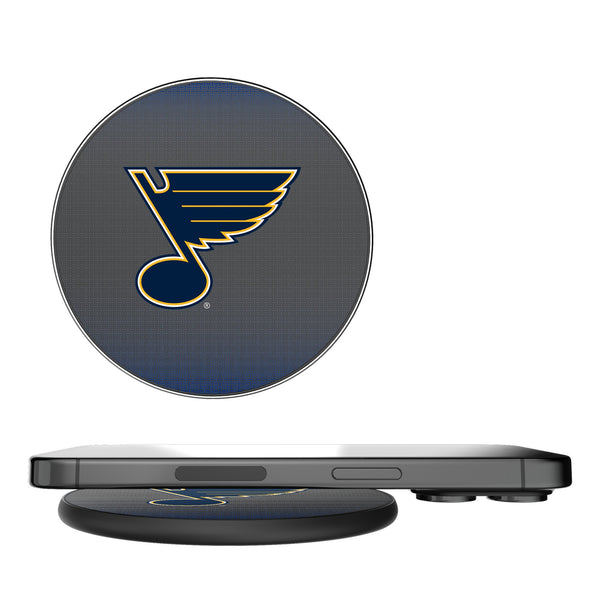 St. Louis Blues Linen 15-Watt Wireless Charger