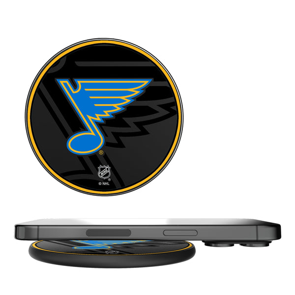 St. Louis Blues Monocolor Tilt 15-Watt Wireless Charger