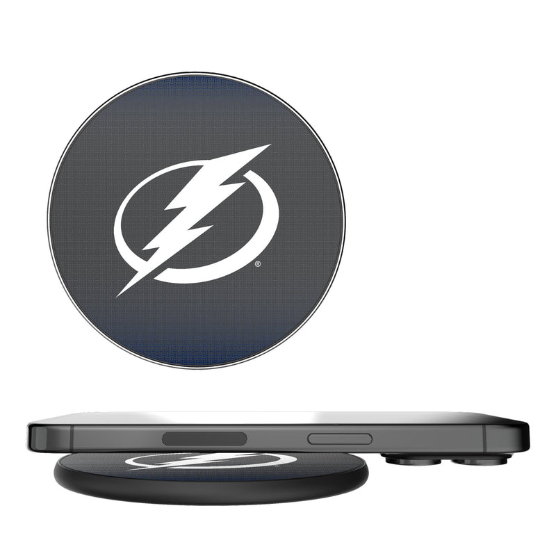 Tampa Bay Lightning Linen 15-Watt Wireless Charger