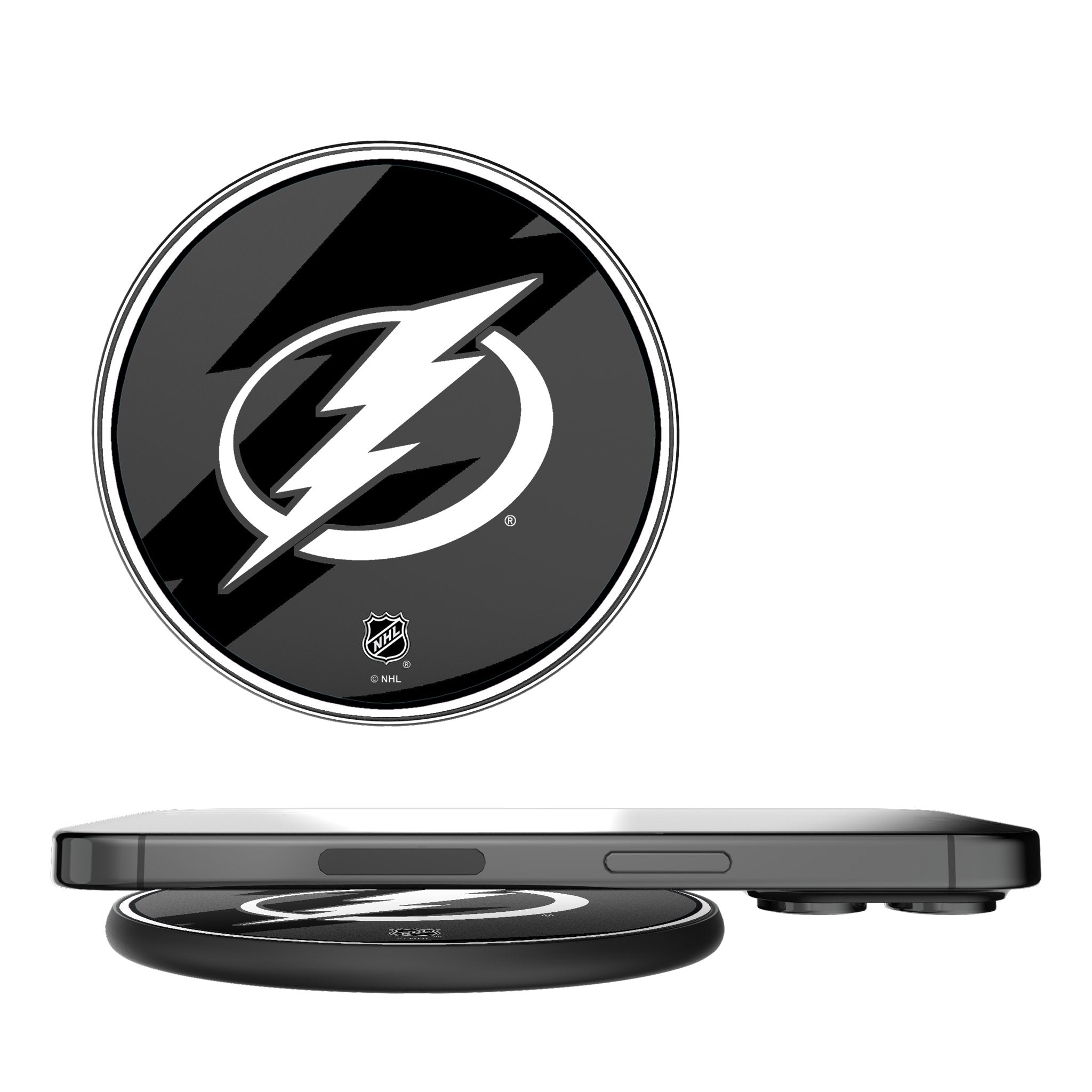 Tampa Bay Lightning Monocolor Tilt 15-Watt Wireless Charger