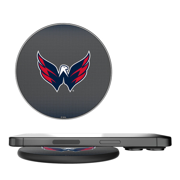 Washington Capitals Linen 15-Watt Wireless Charger