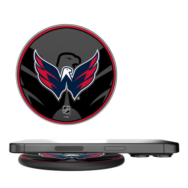 Washington Capitals Monocolor Tilt 15-Watt Wireless Charger