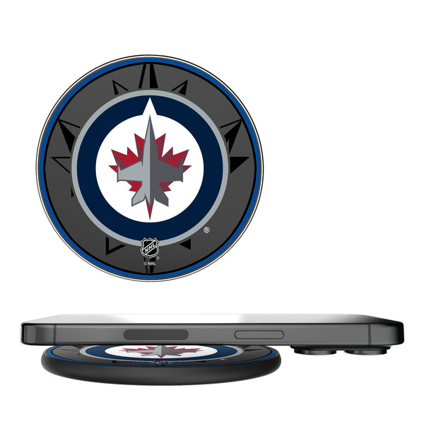 Winnipeg Jets Monocolor Tilt 15-Watt Wireless Charger