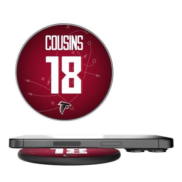 Kirk Cousins Atlanta Falcons 18 Ready 15-Watt Wireless Charger