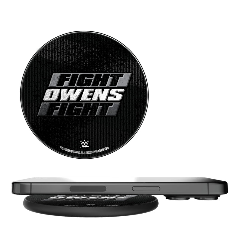 Kevin Owens Steel 15-Watt Wireless Charger