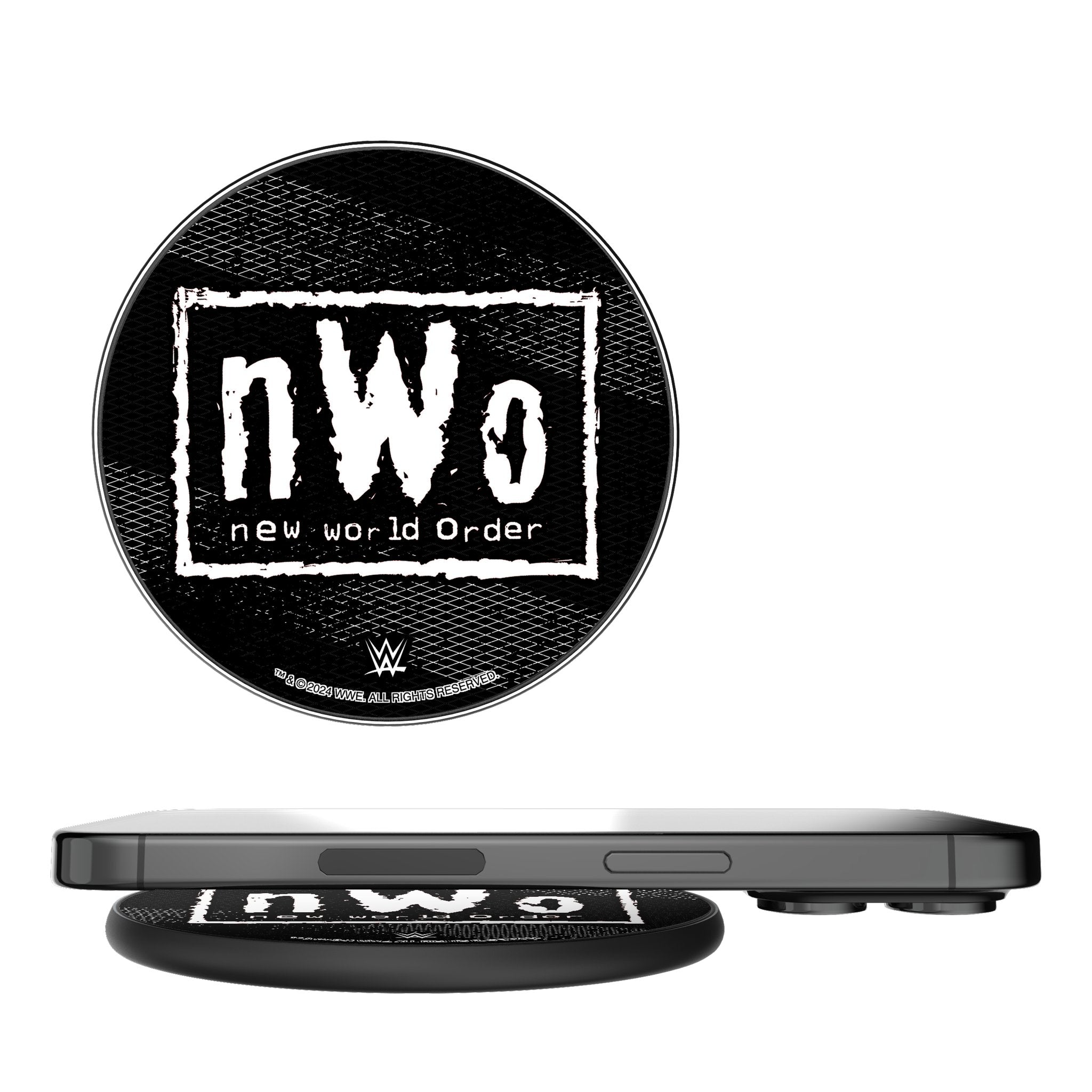 New World Order Steel 15-Watt Wireless Charger