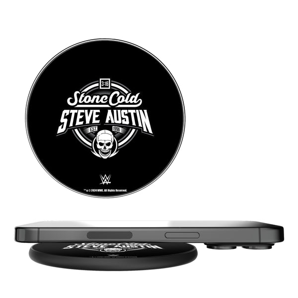 Stone Cold Steve Austin Clean 15-Watt Wireless Charger