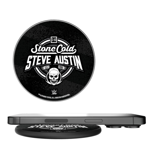 Stone Cold Steve Austin Steel 15-Watt Wireless Charger