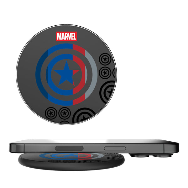 Marvel Avengers Captain America Sigil 15-Watt Wireless Charger