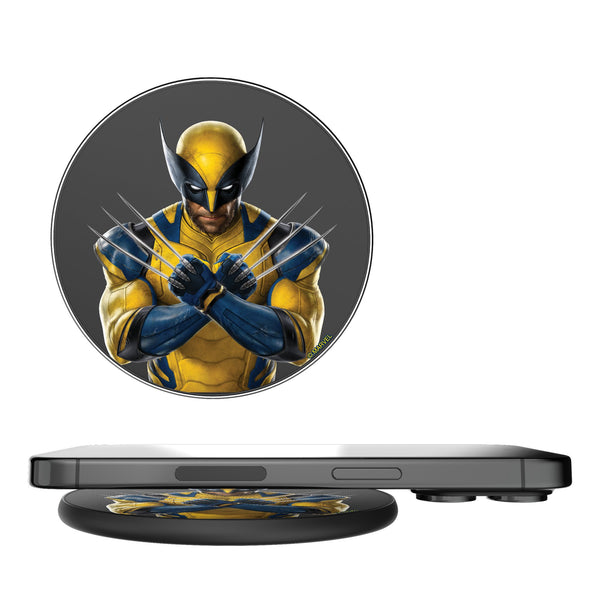 Marvel Deadpool Wolverine Badge 15-Watt Wireless Charger