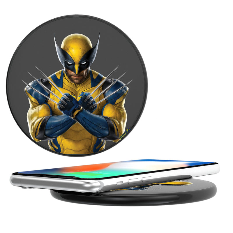 Marvel Deadpool Wolverine Badge 15-Watt Wireless Charger