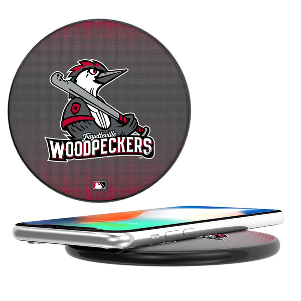 Fayetteville Woodpeckers Linen 15-Watt Wireless Charger