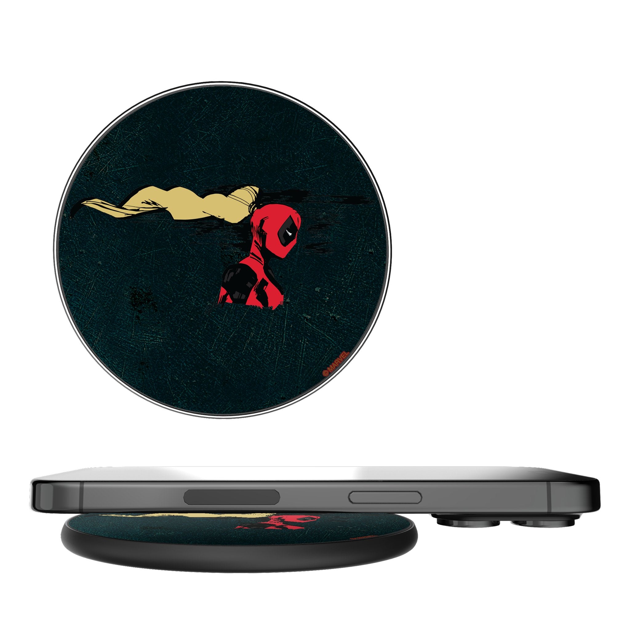 Marvel Ladypool Badge 15-Watt Wireless Charger