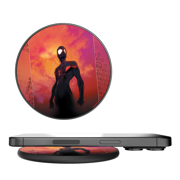 Marvel Miles Morales Cover Art 15-Watt Wireless Charger