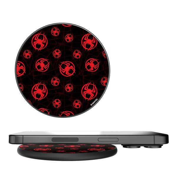 Marvel Miles Morales Pattern 15-Watt Wireless Charger