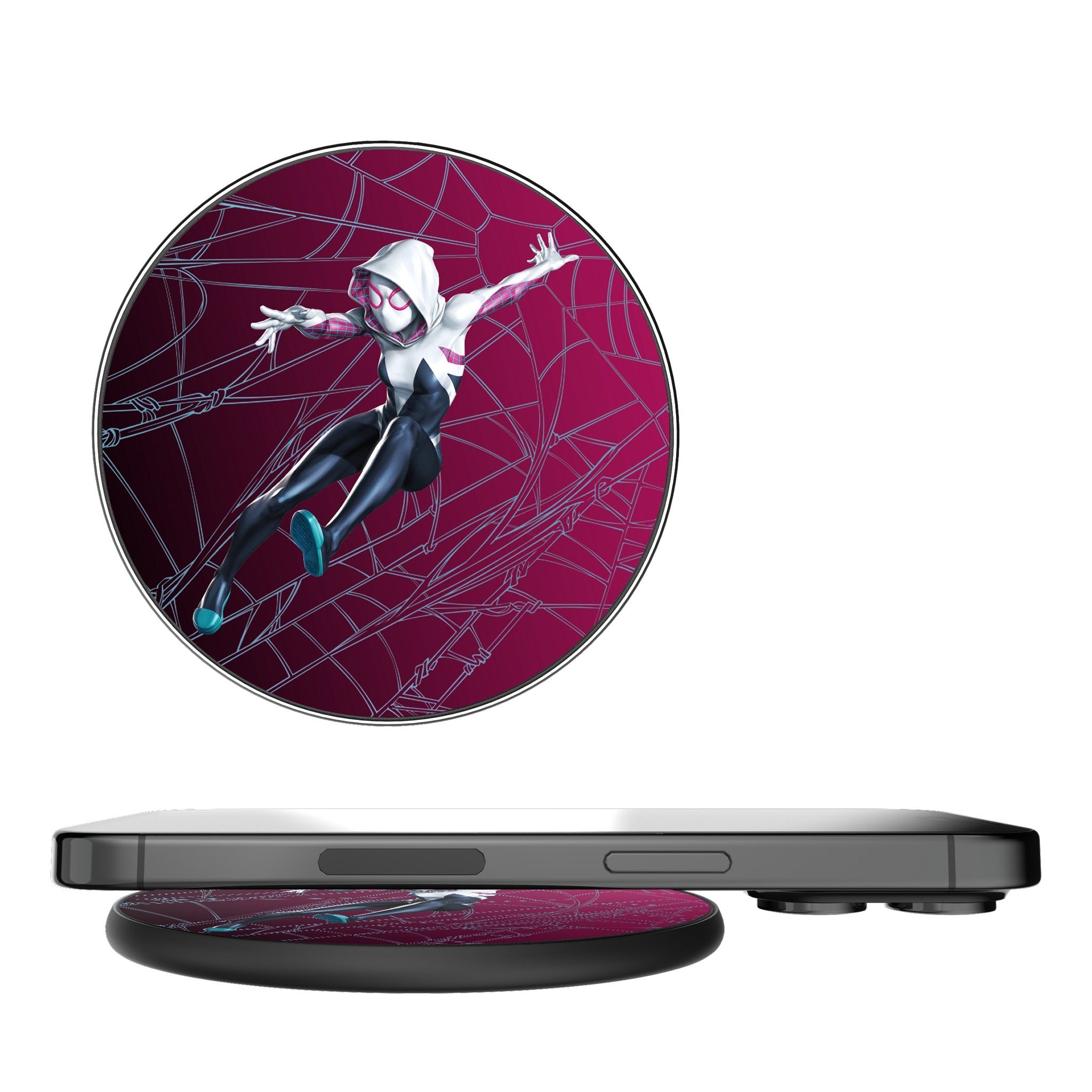 Marvel Spider-Gwen MechLine 15-Watt Wireless Charger