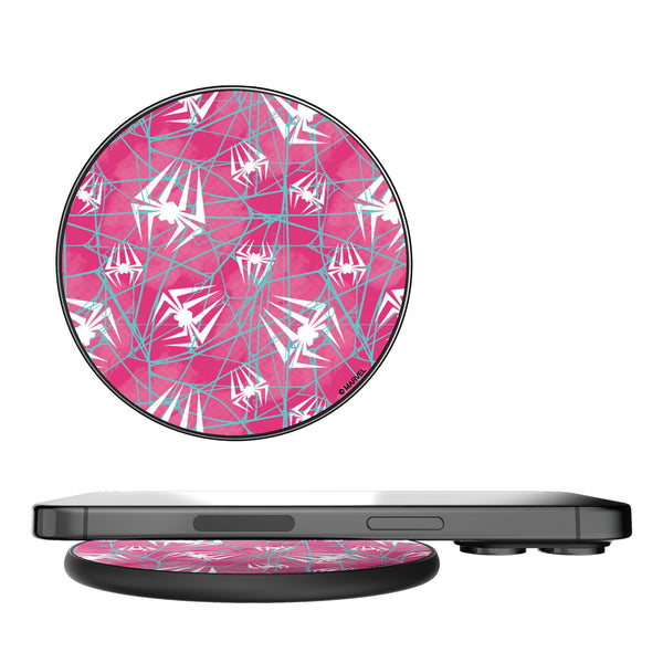 Marvel Spider-Gwen Pattern 15-Watt Wireless Charger