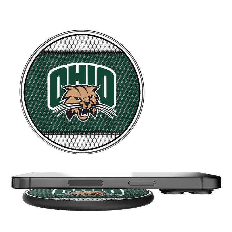 Ohio University Bobcats Mesh 15-Watt Wireless Charger