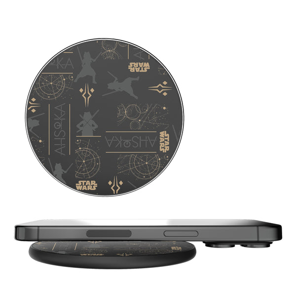 Star Wars Ahsoka Pattern 15-Watt Wireless Charger