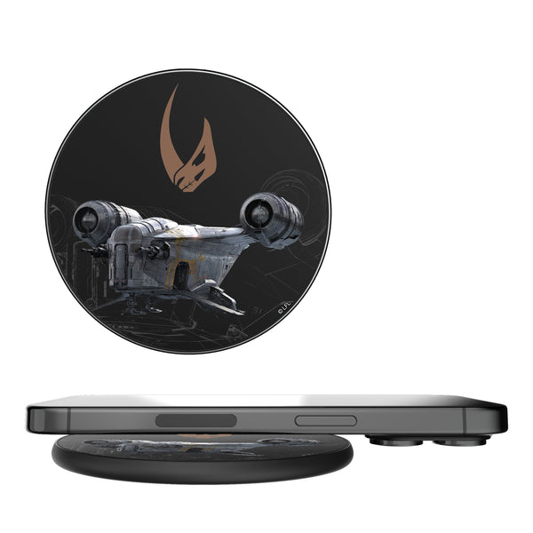 Star Wars Razor Crest FactionTech 15-Watt Wireless Charger