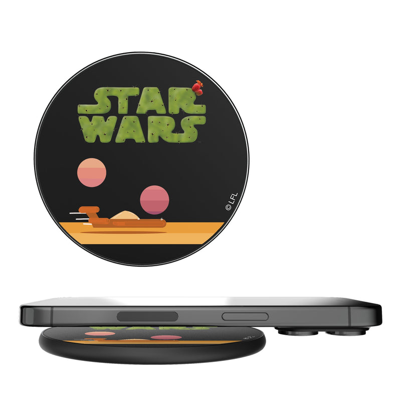 Star Wars Tatooine Locality Fade 15-Watt Wireless Charger