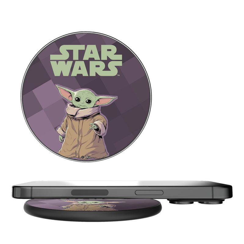 Star Wars: The Mandalorian Grogu Color Block 15-Watt Wireless Charger