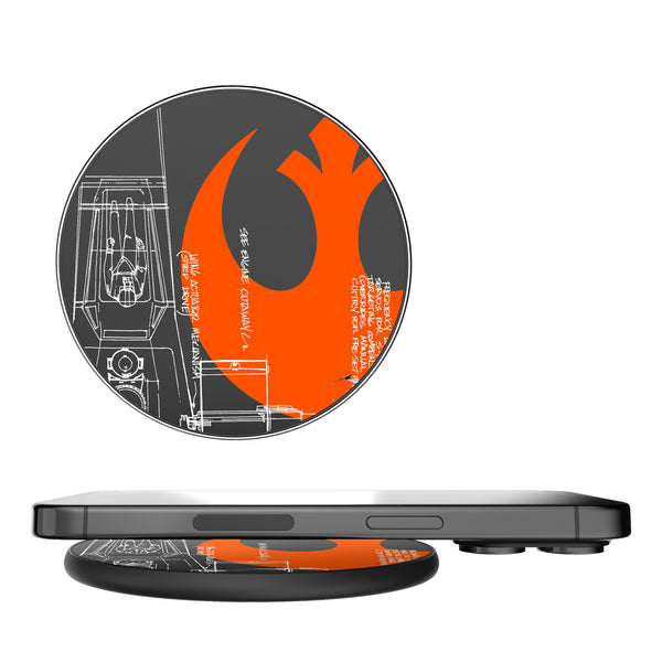 Star Wars X-Wing FactionTech 15-Watt Wireless Charger
