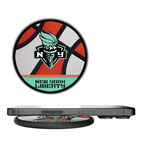 New York Liberty Basketball 15-Watt Wireless Charger