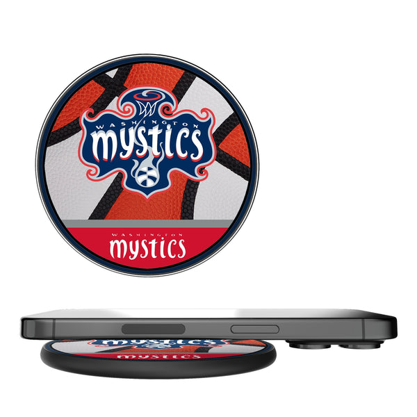 Washington Mystics Basketball 15-Watt Wireless Charger