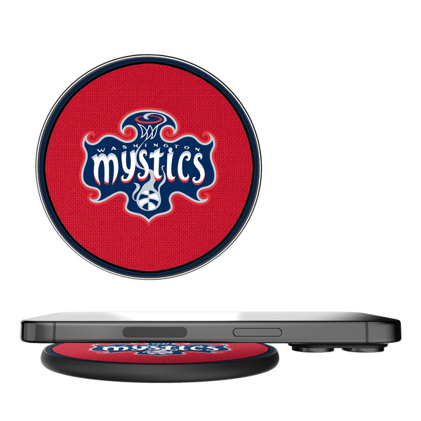 Washington Mystics Solid 15-Watt Wireless Charger