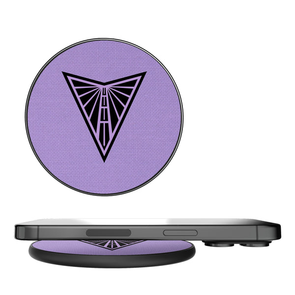 Golden State Valkyries Solid 15-Watt Wireless Charger