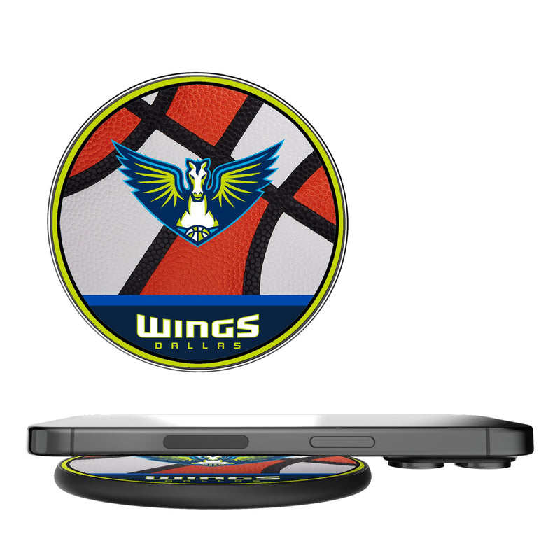 Dallas Wings Basketball 15-Watt Wireless Charger