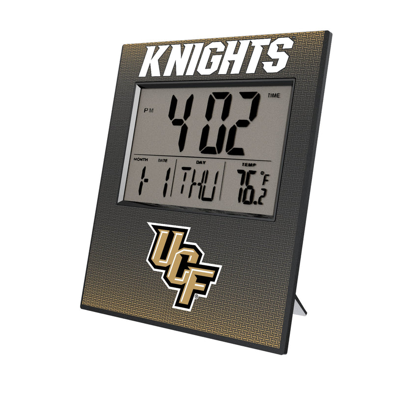 University of Central Florida Golden Knights Linen Wall Clock