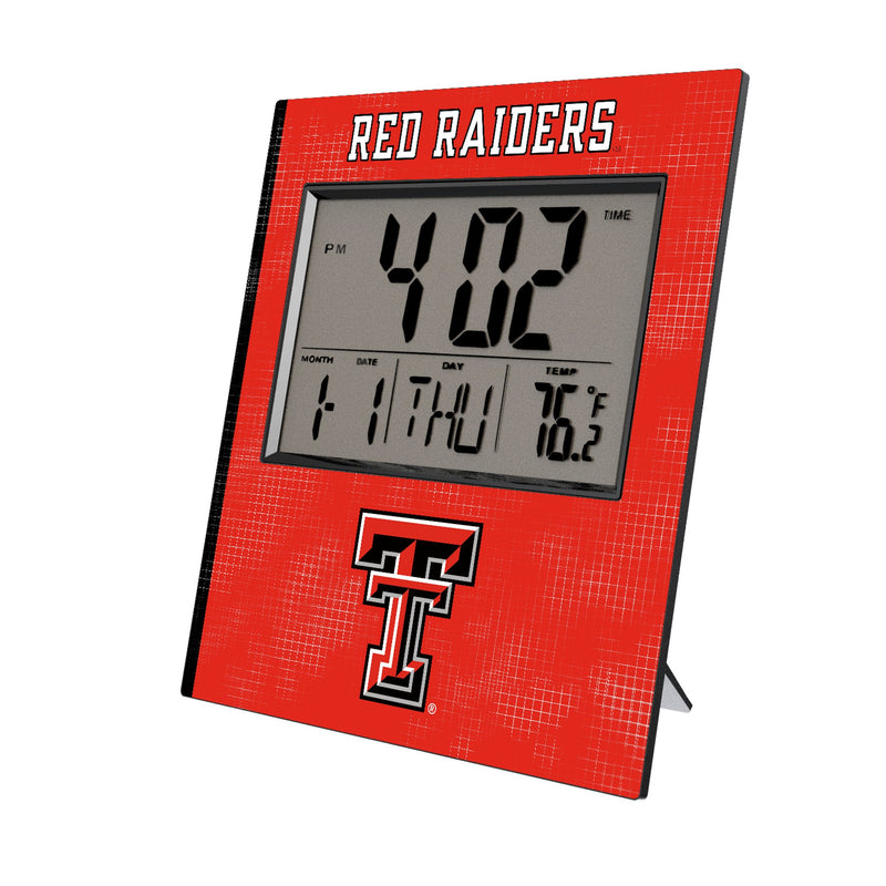 Texas Tech Red Raiders Hatch Wall Clock