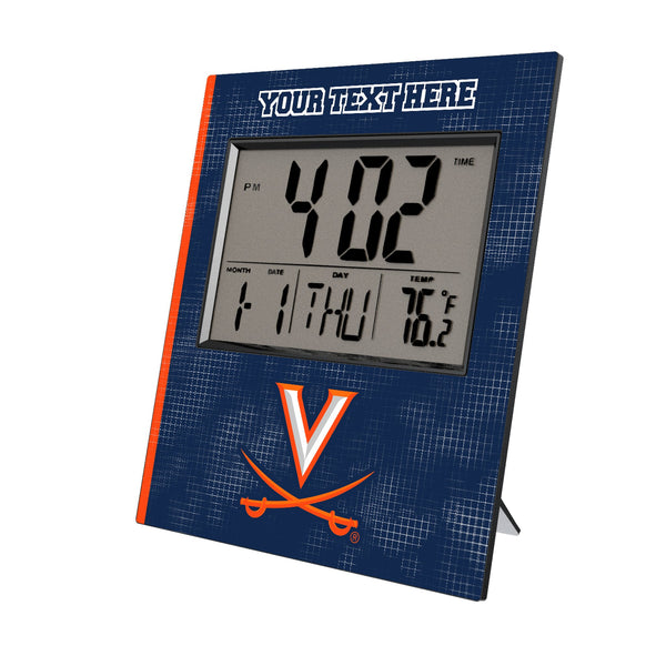 University of Virginia Cavaliers Personalized Hatch Wall Clock
